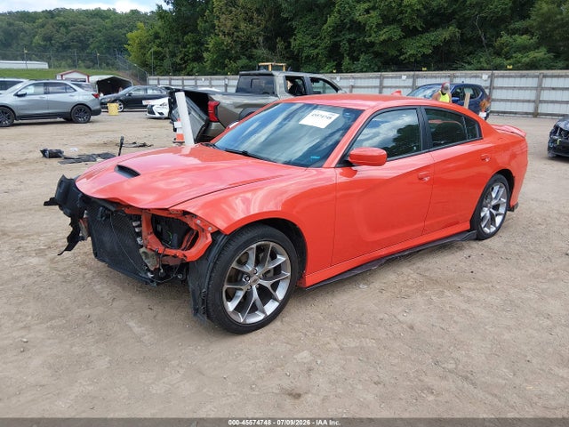 2021 Dodge Charger Gt Rwd მანქანა იყიდება აუქციონზე, vin: 2C3CDXHG3MH619726, აუქციონის ნომერი: 45574748