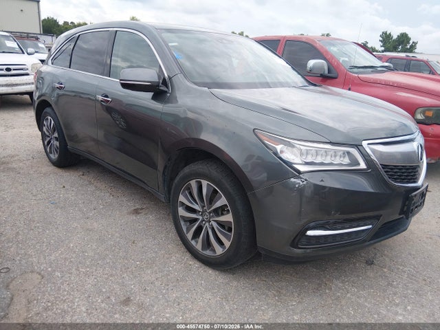 45574750 :رقم المزاد ، 5FRYD4H43GB026401 vin ، 2016 Acura Mdx Technology   Acurawatch Plus Packages/technology Package مزاد بيع