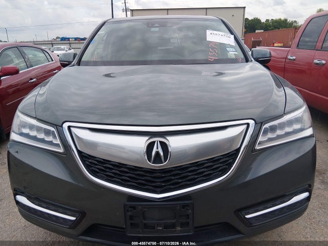 45574750 :رقم المزاد ، 5FRYD4H43GB026401 vin ، 2016 Acura Mdx Technology   Acurawatch Plus Packages/technology Package مزاد بيع