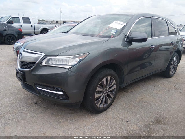 45574750 :رقم المزاد ، 5FRYD4H43GB026401 vin ، 2016 Acura Mdx Technology   Acurawatch Plus Packages/technology Package مزاد بيع