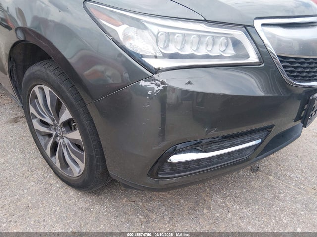 45574750 :رقم المزاد ، 5FRYD4H43GB026401 vin ، 2016 Acura Mdx Technology   Acurawatch Plus Packages/technology Package مزاد بيع