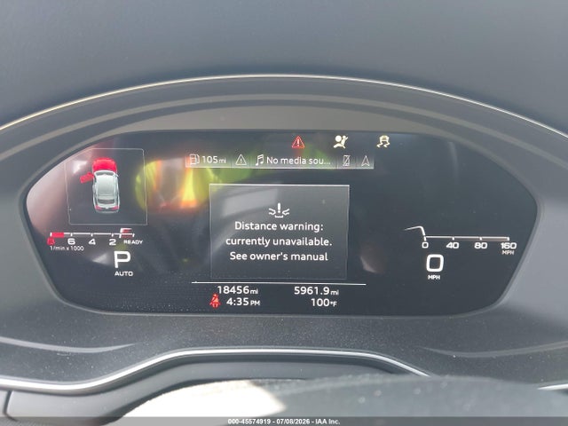 Продаж на аукціоні авто 2023 Audi A5 Sportback Premium Plus 45 Tfsi S Line Quattro S Tronic, vin: WAUFACF5XPA065760, номер лоту: 45574919