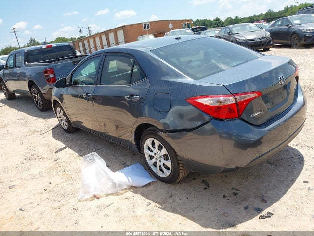 45575014 :رقم المزاد ، 2T1BURHE7JC005186 vin ، 2018 Toyota Corolla Le مزاد بيع