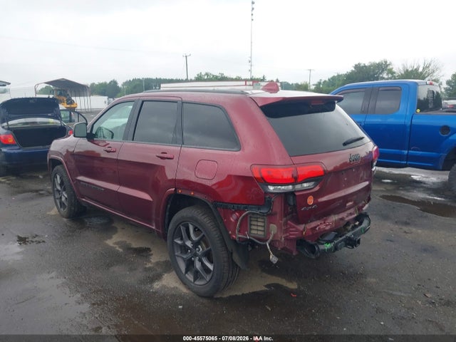 Aukcja sprzedaży 2021 Jeep Grand Cherokee 80th Anniversary 4x4, vin: 1C4RJFBG6MC529734, numer aukcji: 45575065