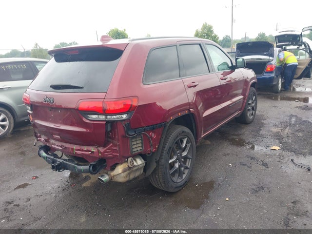 Aukcja sprzedaży 2021 Jeep Grand Cherokee 80th Anniversary 4x4, vin: 1C4RJFBG6MC529734, numer aukcji: 45575065