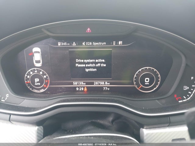 45575092 :رقم المزاد ، WAUFNCF5XJA025206 vin ، 2018 Audi A5 2.0t Premium مزاد بيع