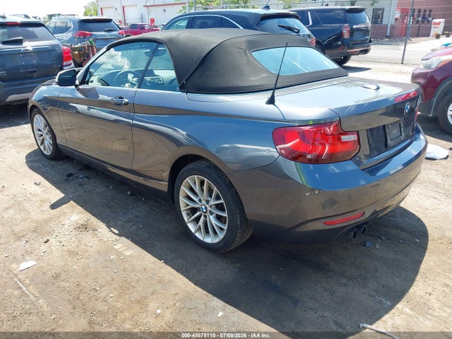 2016 Bmw 228i მანქანა იყიდება აუქციონზე, vin: WBA1K9C5XGV321693, აუქციონის ნომერი: 45575110