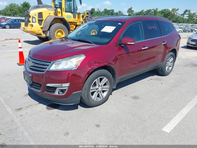Chevrolet Traverse Lt 2015 1GNKVHKD9FJ122908 Image 2