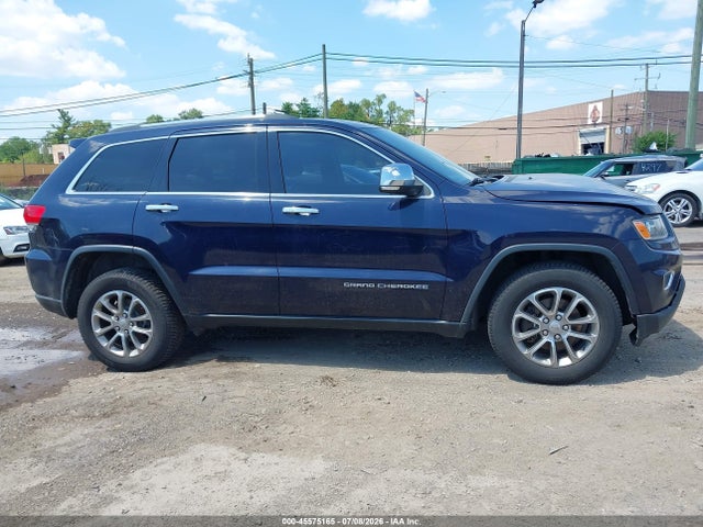 Auction sale of the 2014 Jeep Grand Cherokee Limited, vin: 1C4RJFBG1EC549584, lot number: 45575165