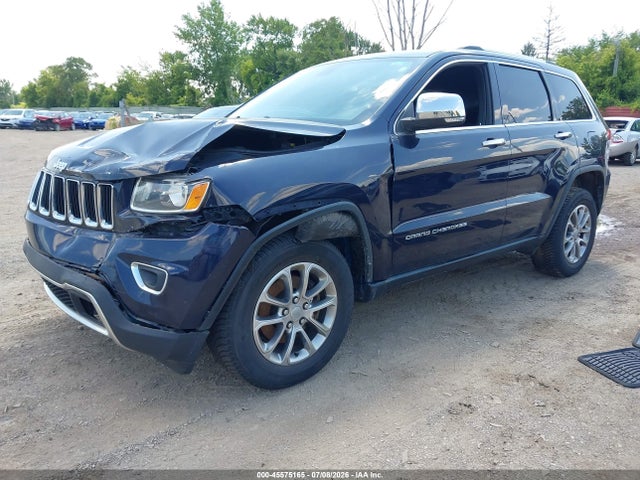 Auction sale of the 2014 Jeep Grand Cherokee Limited, vin: 1C4RJFBG1EC549584, lot number: 45575165