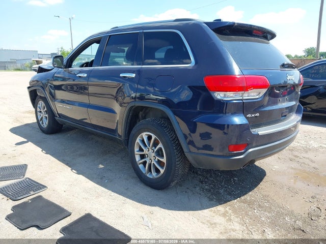 Auction sale of the 2014 Jeep Grand Cherokee Limited, vin: 1C4RJFBG1EC549584, lot number: 45575165