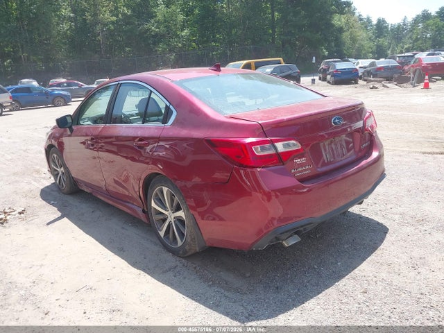 2018 Subaru Legacy 2.5i Limited მანქანა იყიდება აუქციონზე, vin: 4S3BNAN6XJ3015442, აუქციონის ნომერი: 45575196