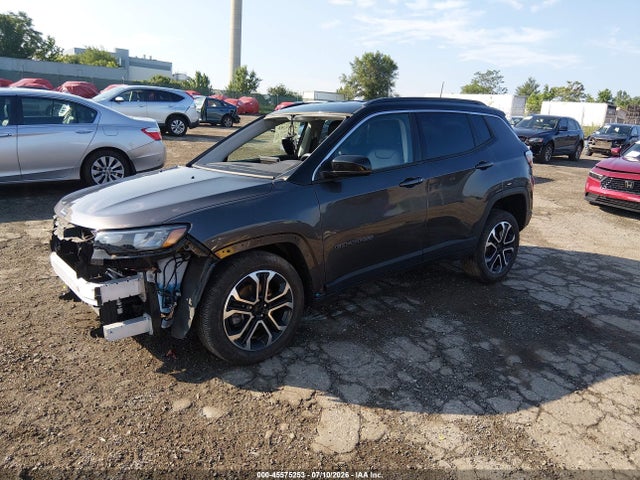 2022 Jeep Compass Limited 4x4 მანქანა იყიდება აუქციონზე, vin: 3C4NJDCB3NT162965, აუქციონის ნომერი: 45575253