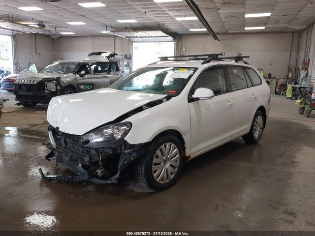 2012 Volkswagen Jetta Sportwagen 2.5l S მანქანა იყიდება აუქციონზე, vin: 3VWPP7AJ7CM604802, აუქციონის ნომერი: 45575272