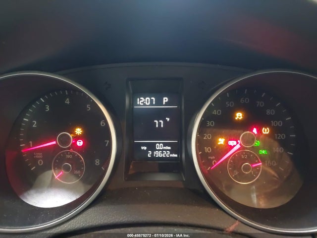 2012 Volkswagen Jetta Sportwagen 2.5l S მანქანა იყიდება აუქციონზე, vin: 3VWPP7AJ7CM604802, აუქციონის ნომერი: 45575272