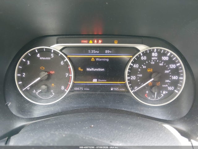 45575290 :رقم المزاد ، 3N1AB8CVXMY318663 vin ، 2021 Nissan Sentra Sv Xtronic Cvt مزاد بيع