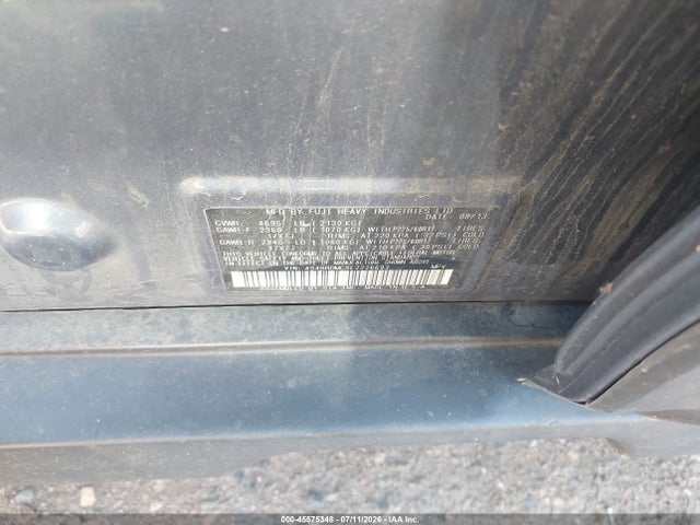 Subaru Outback 3.6r Limited 2014 4S4BRDMCXE2226693 Image 9