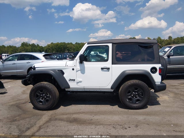 Продаж на аукціоні авто 2025 Jeep Wrangler 2-door Sport 4x4, vin: 1C4PJXANXSW540308, номер лоту: 45575383