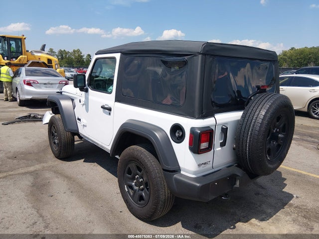 Продаж на аукціоні авто 2025 Jeep Wrangler 2-door Sport 4x4, vin: 1C4PJXANXSW540308, номер лоту: 45575383