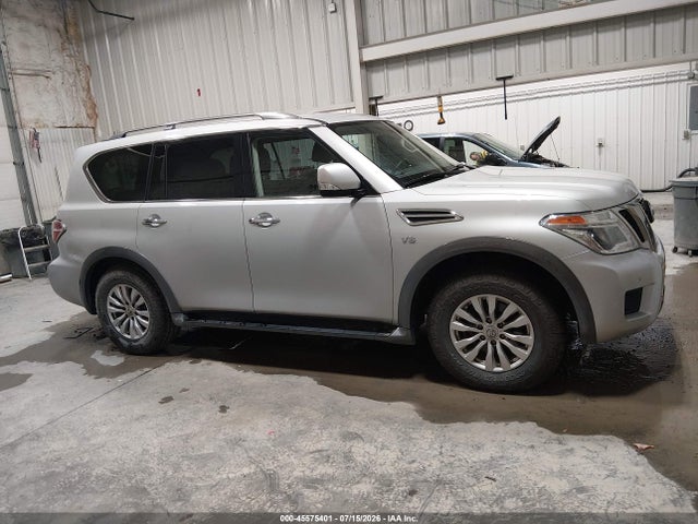 2019 Nissan Armada Sv მანქანა იყიდება აუქციონზე, vin: JN8AY2NCXKX509247, აუქციონის ნომერი: 45575401