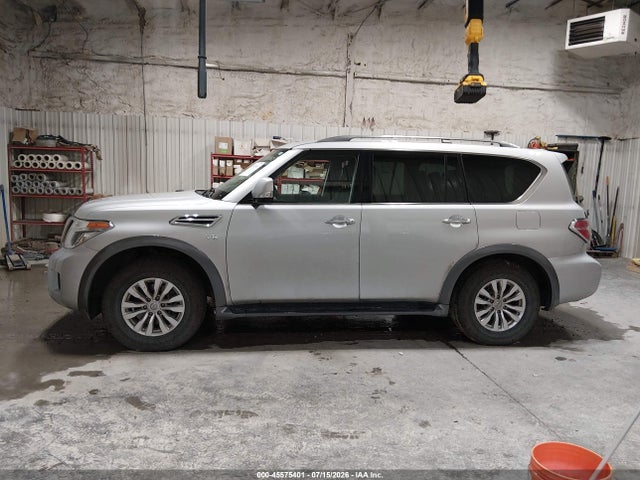 2019 Nissan Armada Sv მანქანა იყიდება აუქციონზე, vin: JN8AY2NCXKX509247, აუქციონის ნომერი: 45575401