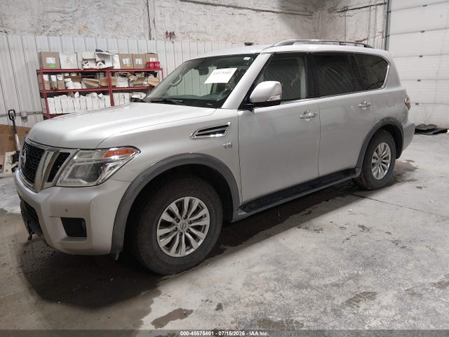 2019 Nissan Armada Sv მანქანა იყიდება აუქციონზე, vin: JN8AY2NCXKX509247, აუქციონის ნომერი: 45575401