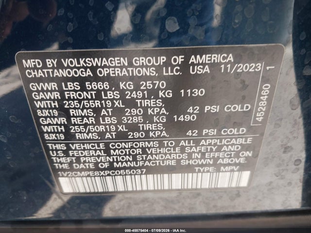 Volkswagen ID.4 PRO 2023 1V2CMPE8XPC055037 Image 9
