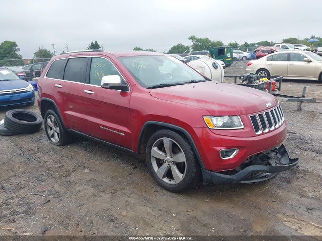 Продажа на аукционе авто 2015 Jeep Grand Cherokee Limited, vin: 1C4RJFBG8FC604517, номер лота: 45575418