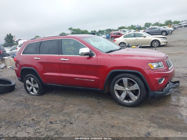 Продажа на аукционе авто 2015 Jeep Grand Cherokee Limited, vin: 1C4RJFBG8FC604517, номер лота: 45575418