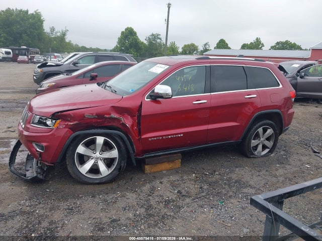 Продажа на аукционе авто 2015 Jeep Grand Cherokee Limited, vin: 1C4RJFBG8FC604517, номер лота: 45575418