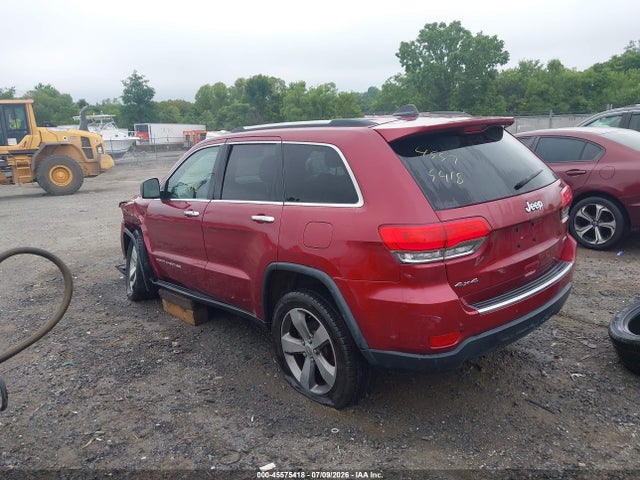 Продажа на аукционе авто 2015 Jeep Grand Cherokee Limited, vin: 1C4RJFBG8FC604517, номер лота: 45575418