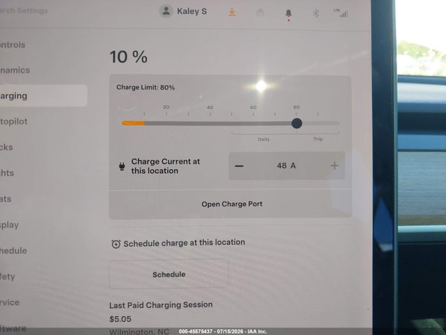 Aukcja sprzedaży 2020 Tesla Model Y Long Range Dual Motor All-wheel Drive, vin: 5YJYGDEE4LF038654, numer aukcji: 45575437