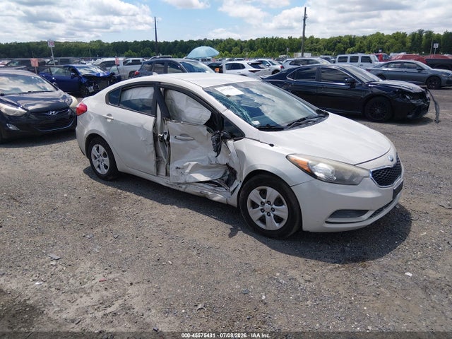 2015 Kia Forte Lx მანქანა იყიდება აუქციონზე, vin: KNAFK4A61F5311640, აუქციონის ნომერი: 45575481