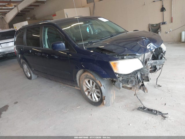 45575545 :رقم المزاد ، 2C4RDGCG4ER265076 vin ، 2014 Dodge Grand Caravan Sxt مزاد بيع