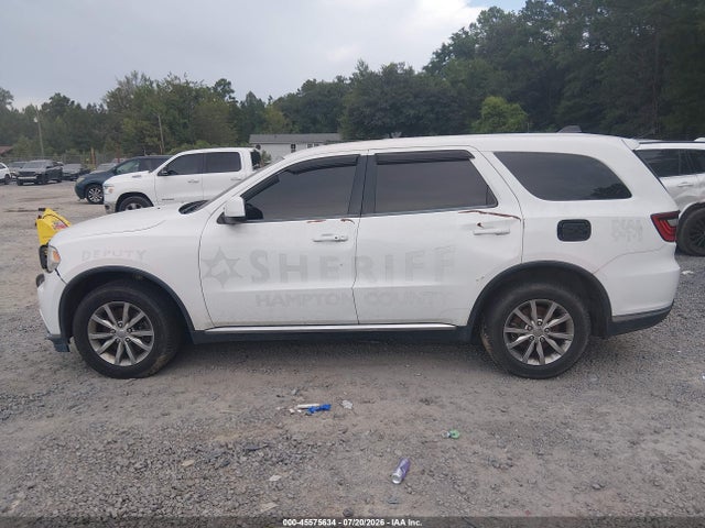 45575634 :رقم المزاد ، 1C4SDJFT8HC637880 vin ، 2017 Dodge Durango Special Service Awd مزاد بيع