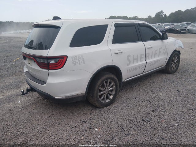 45575634 :رقم المزاد ، 1C4SDJFT8HC637880 vin ، 2017 Dodge Durango Special Service Awd مزاد بيع