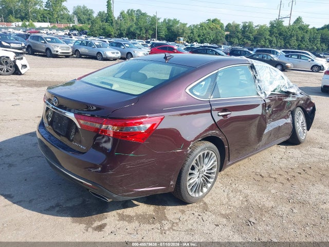 Toyota AVALON LIMITED 2016 4T1BK1EB5GU214645 Image 4