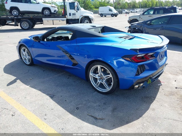 Aukcja sprzedaży 2022 Chevrolet Corvette Stingray Rwd  2lt, vin: 1G1YB3D44N5118583, numer aukcji: 45575644