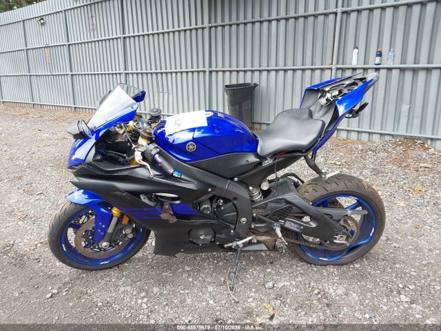 2019 Yamaha Yzfr6 მანქანა იყიდება აუქციონზე, vin: JYARJ28EXKA004985, აუქციონის ნომერი: 45575679