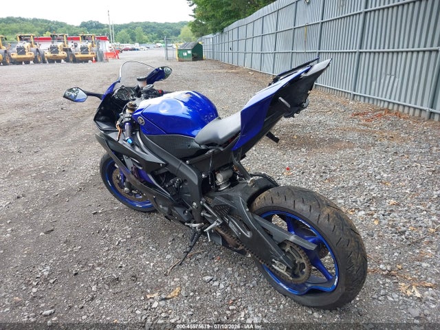 2019 Yamaha Yzfr6 მანქანა იყიდება აუქციონზე, vin: JYARJ28EXKA004985, აუქციონის ნომერი: 45575679