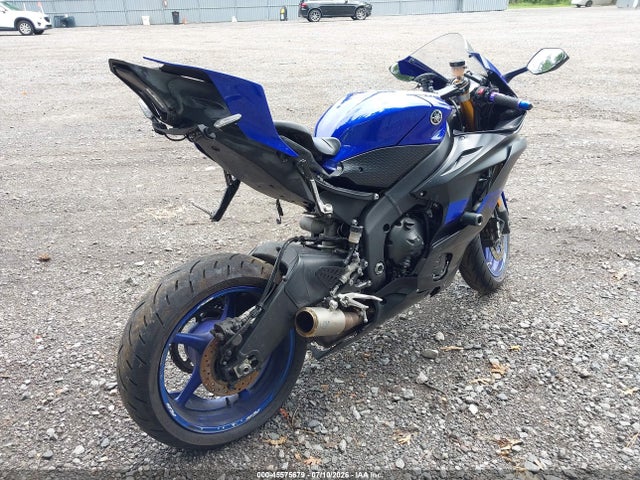 2019 Yamaha Yzfr6 მანქანა იყიდება აუქციონზე, vin: JYARJ28EXKA004985, აუქციონის ნომერი: 45575679