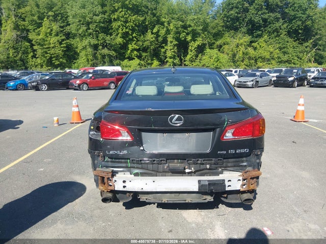 45575738 :رقم المزاد ، JTHCK262092031907 vin ، 2009 Lexus Is 250 مزاد بيع