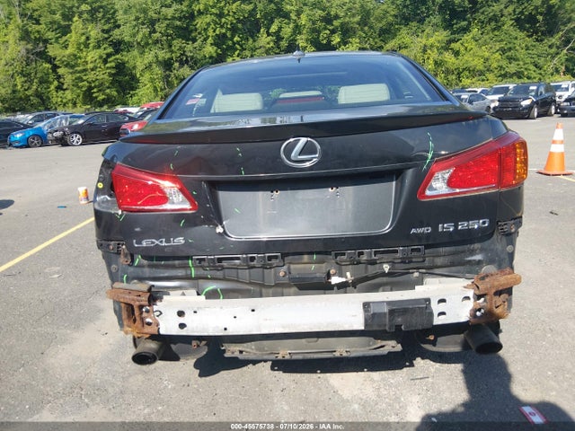 45575738 :رقم المزاد ، JTHCK262092031907 vin ، 2009 Lexus Is 250 مزاد بيع