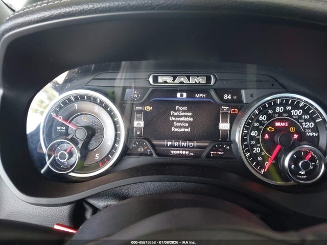 45575858 :رقم المزاد ، 1C6RREJM4LN222115 vin ، 2020 Ram 1500 Laramie  4x2 5'7 Box مزاد بيع