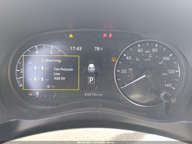 3N1CP5CV9NL515346 Nissan Kicks Sv Xtronic Cvt