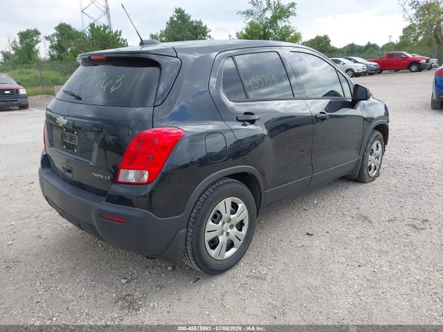 45575963 :رقم المزاد ، KL7CJKSB4GB633035 vin ، 2016 Chevrolet Trax Ls مزاد بيع