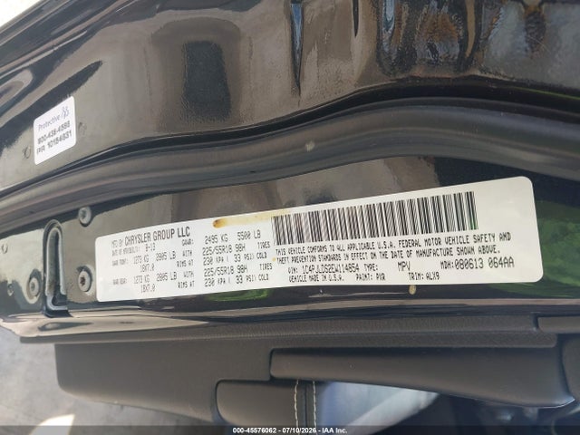 Продаж на аукціоні авто 2014 Jeep Cherokee Limited, vin: 1C4PJLDS2EW114854, номер лоту: 45576062
