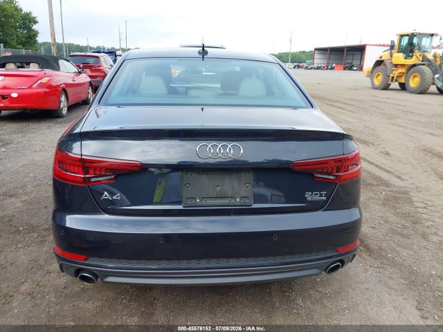 Aukcja sprzedaży 2018 Audi A4 2.0t Premium/2.0t Tech Premium, vin: WAUENAF45JA127892, numer aukcji: 45576152