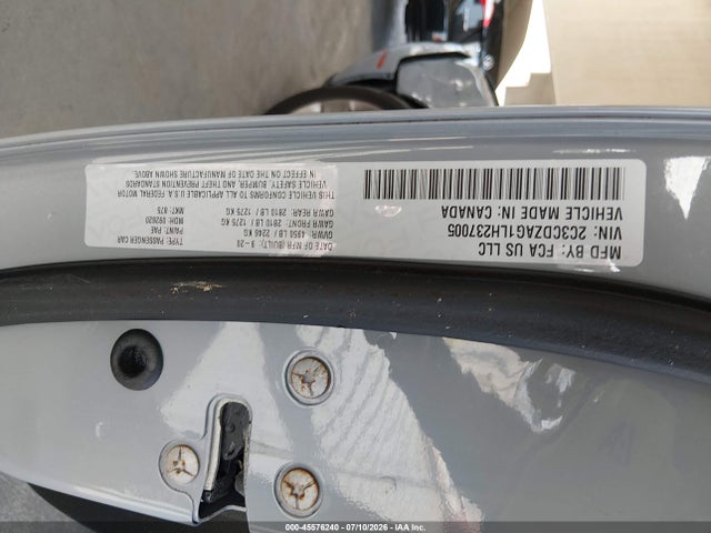 Aukcja sprzedaży 2020 Dodge Challenger Sxt, vin: 2C3CDZAG1LH237005, numer aukcji: 45576240