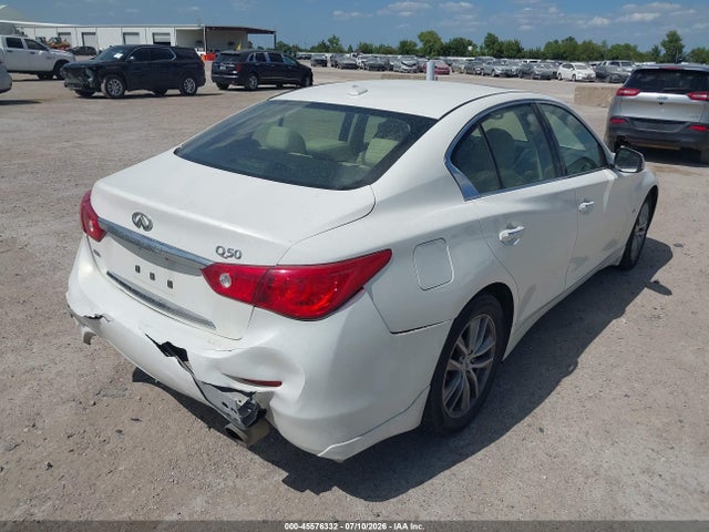 45576332 :رقم المزاد ، JN1BV7ARXFM400796 vin ، 2015 Infiniti Q50 Premium مزاد بيع